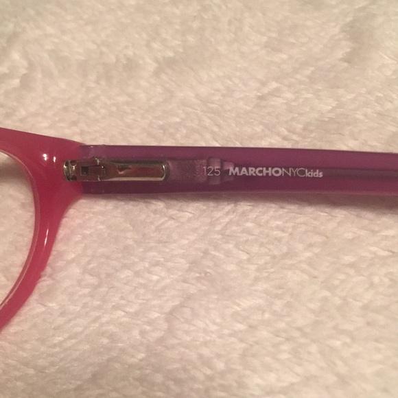 Marchon NYC kids pink frames - Picture 4 of 8